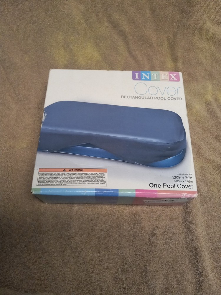 Intex Rectangular Pool Cover 120in X 72in NEW IN BOX