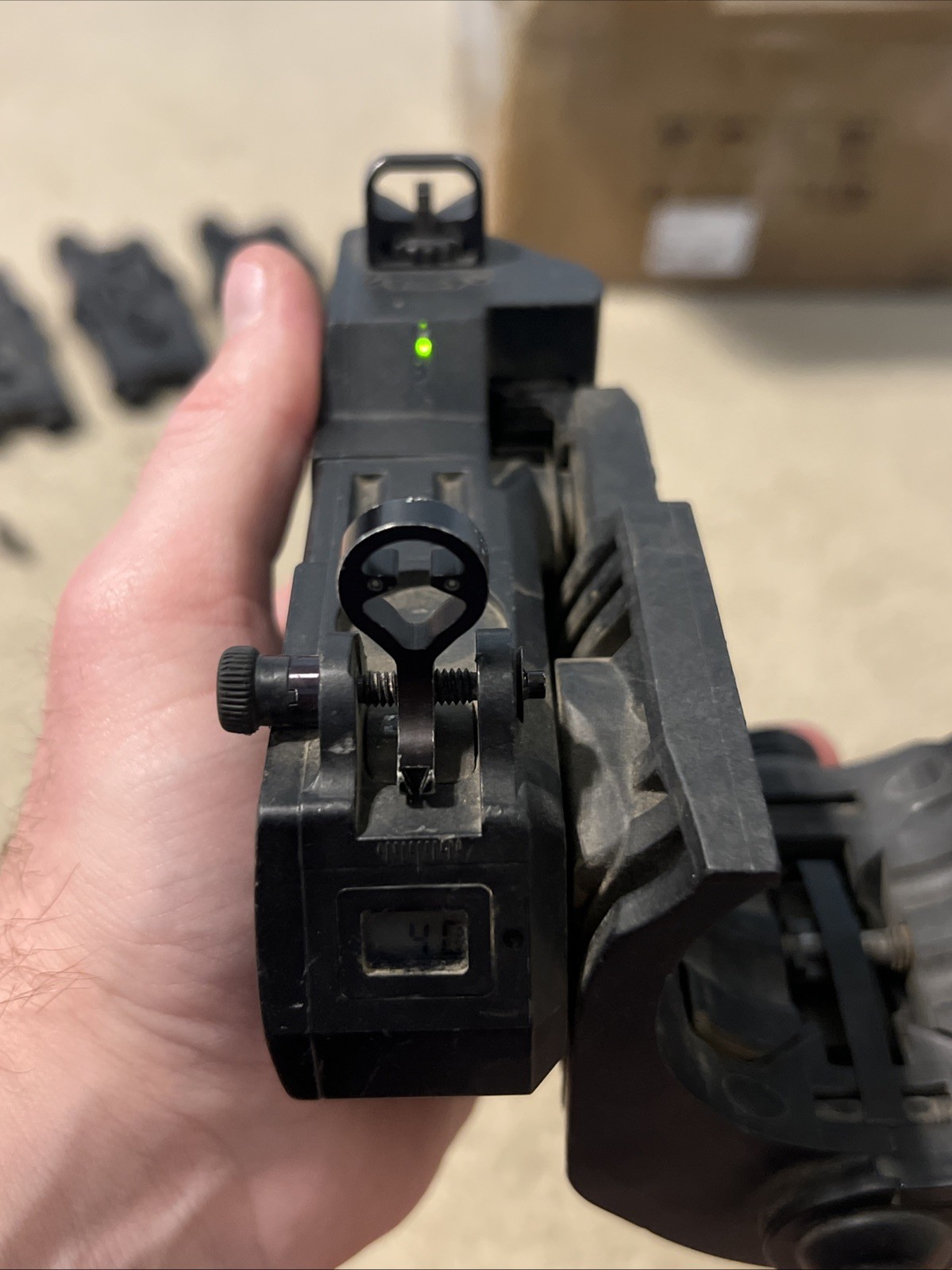 Insight L3 DNS-700-A9 AN/ PSQ-18A M203 IR Laser Illuminator Model 1800 -Untested