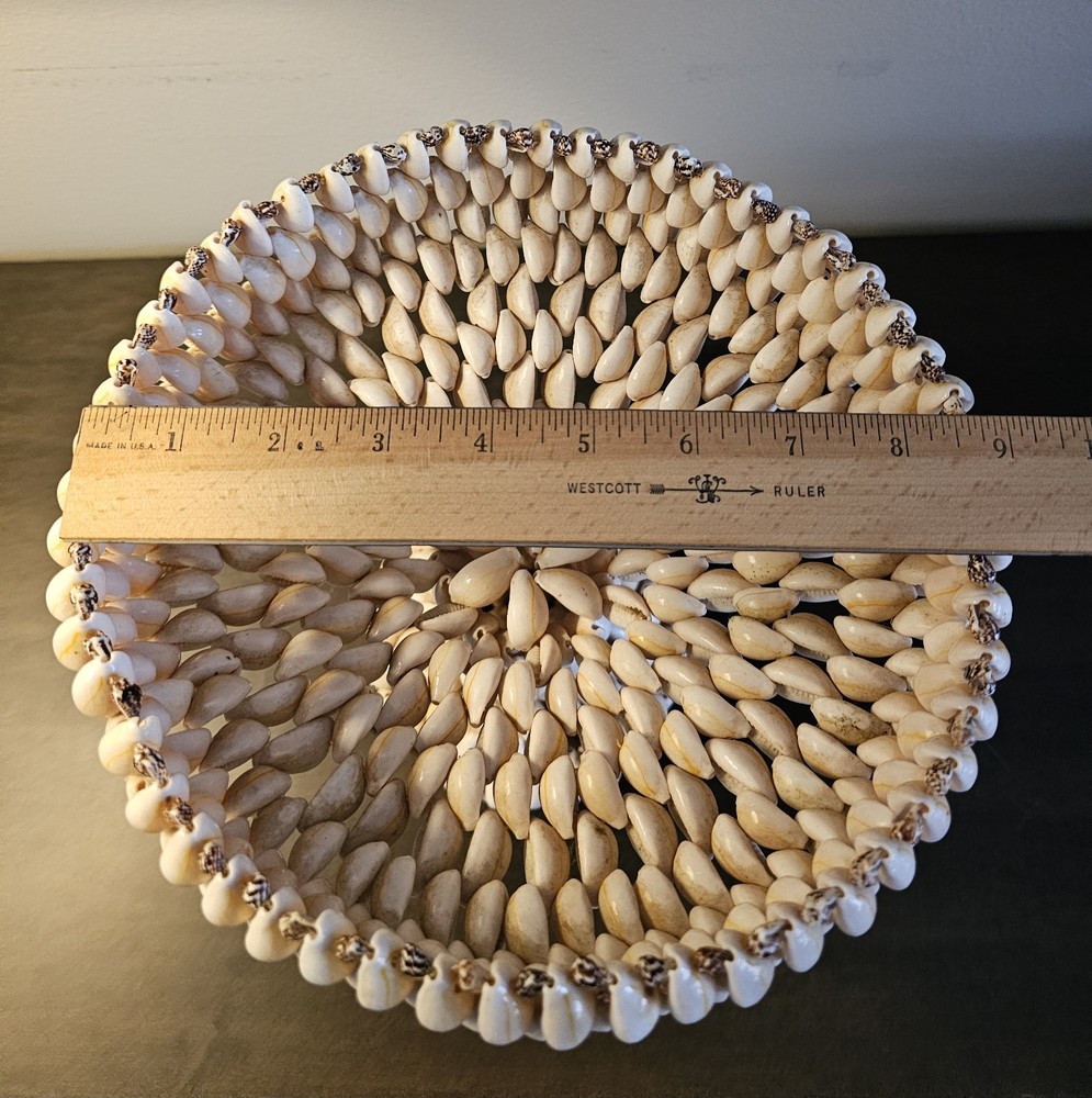 Seashell Pedestal Basket
