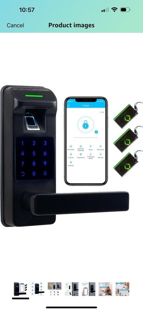 Harfo Fingerprint Door Lock