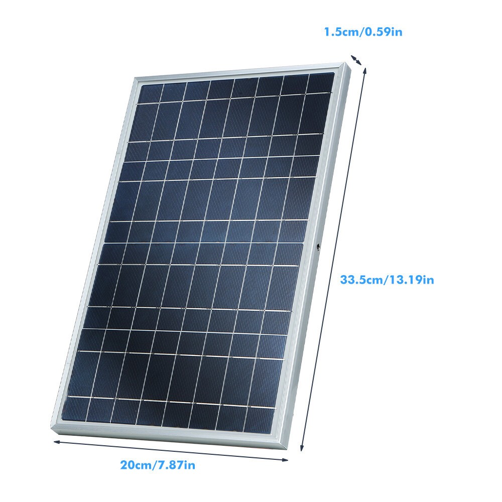 4PCS Solar Panel 12V Solar Battery Trickle Charger 100A W/ Controller Maintainer