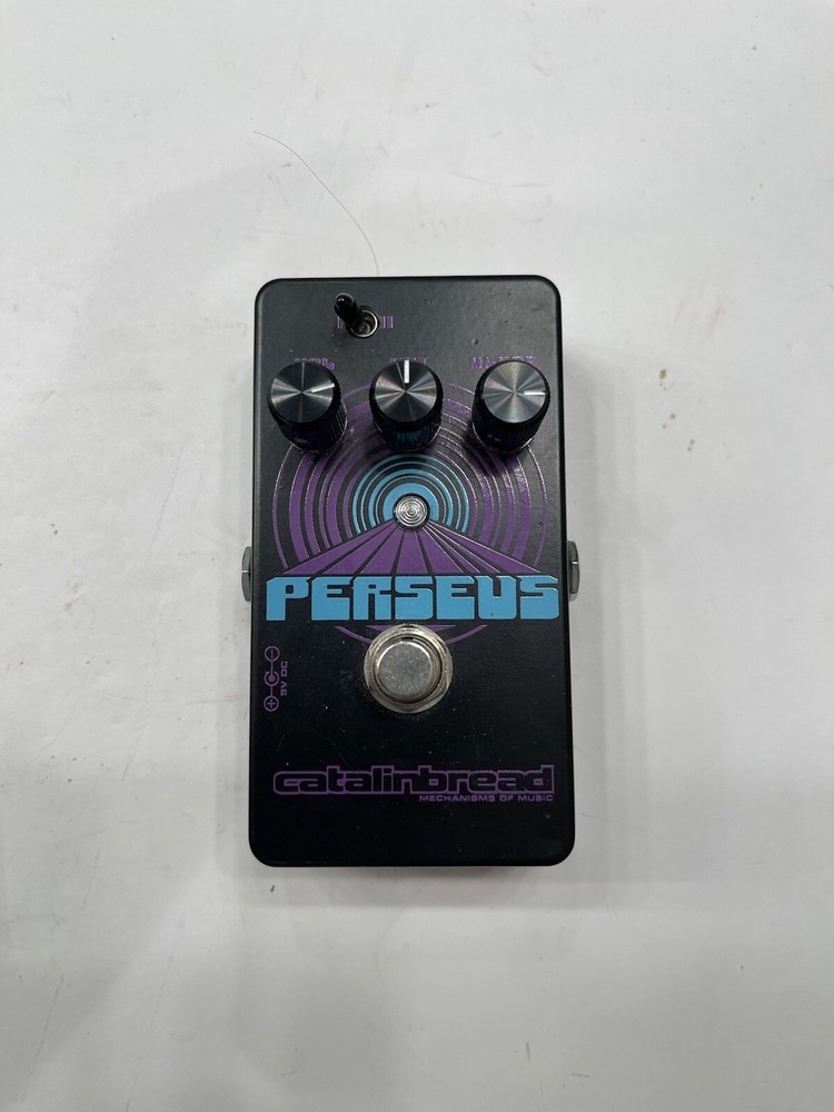 Catalinbread Perseus Sub Octave Fuzz Octaver Analog Octafuzz Guitar Effect Pedal