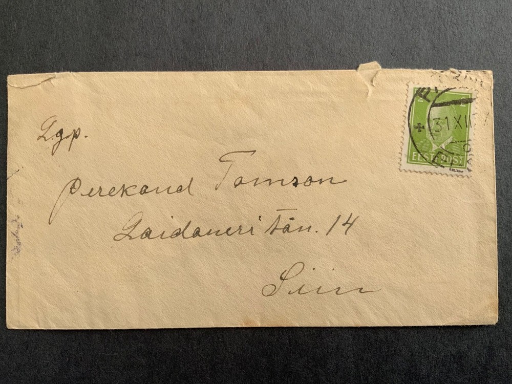 LATVIA  post cover