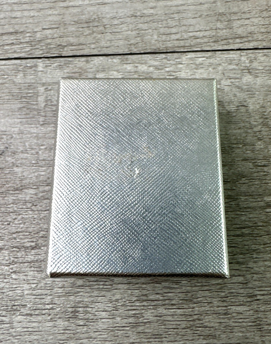 Genuine Maracasite & Sterling Silver Stud Earrings NEW in box