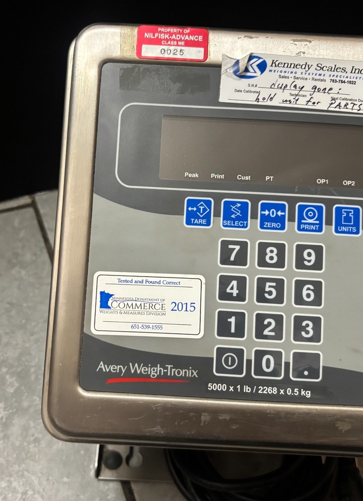 Avery Weigh-Tronix E1010 Weighing Indicator (please read description)