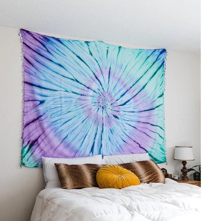 Sand Cloud XL Luna Beach Towel Blanket Turkish Cotton Tie Dye $74