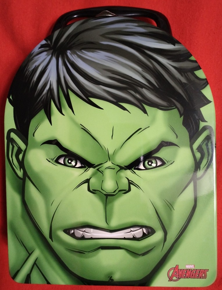 Marvel Avengers Hulk Tin Carrier 2019 Pre-owned Read Description