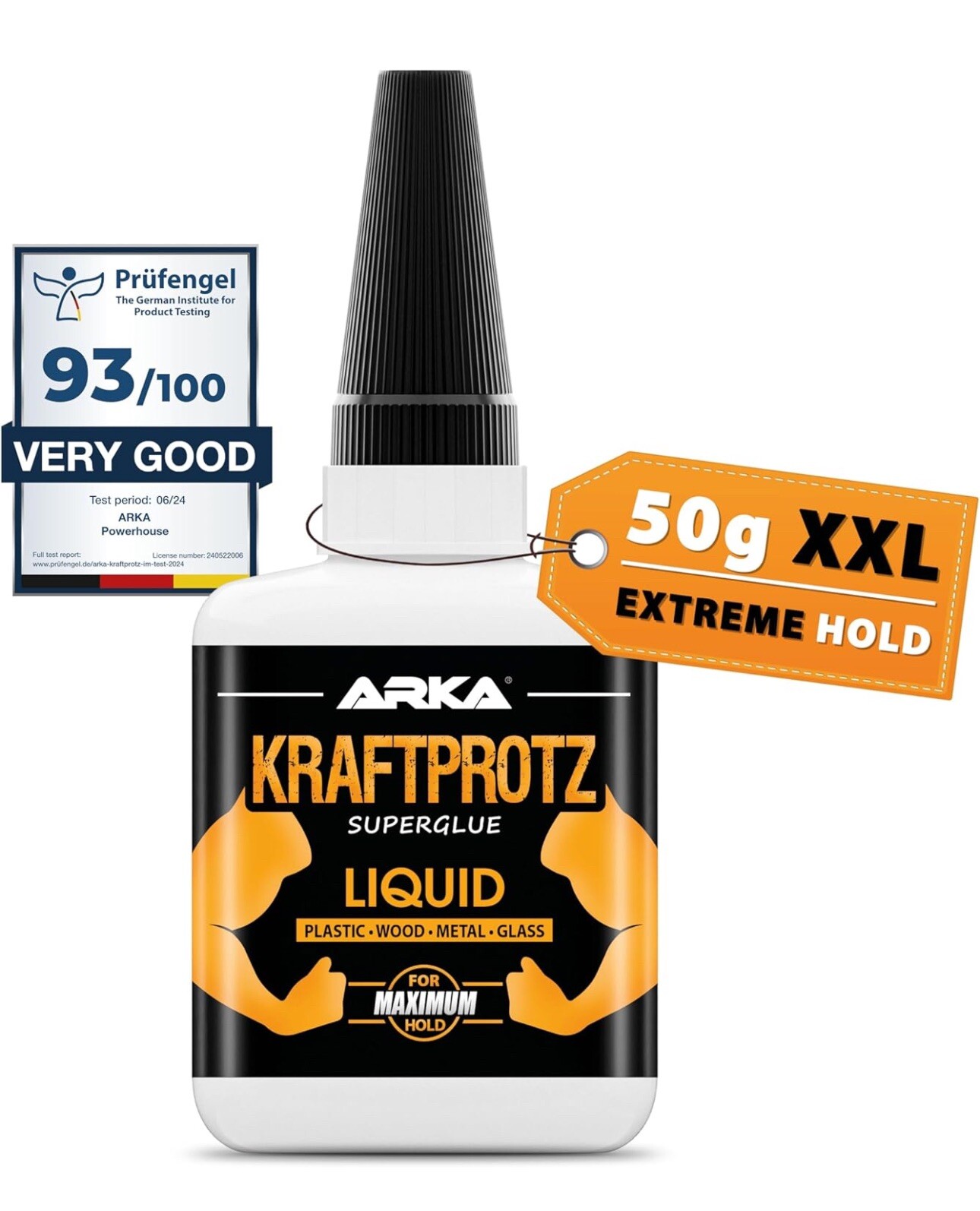 German Strong Super Glue Anti Drying Tip Gorilla Strong 1.76oz SAME DAY SHIPPING