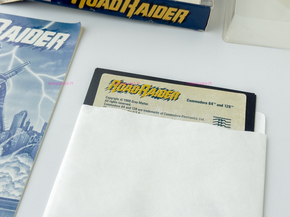 Road Raider - Mindscape - 1988 / Commodore 64/128