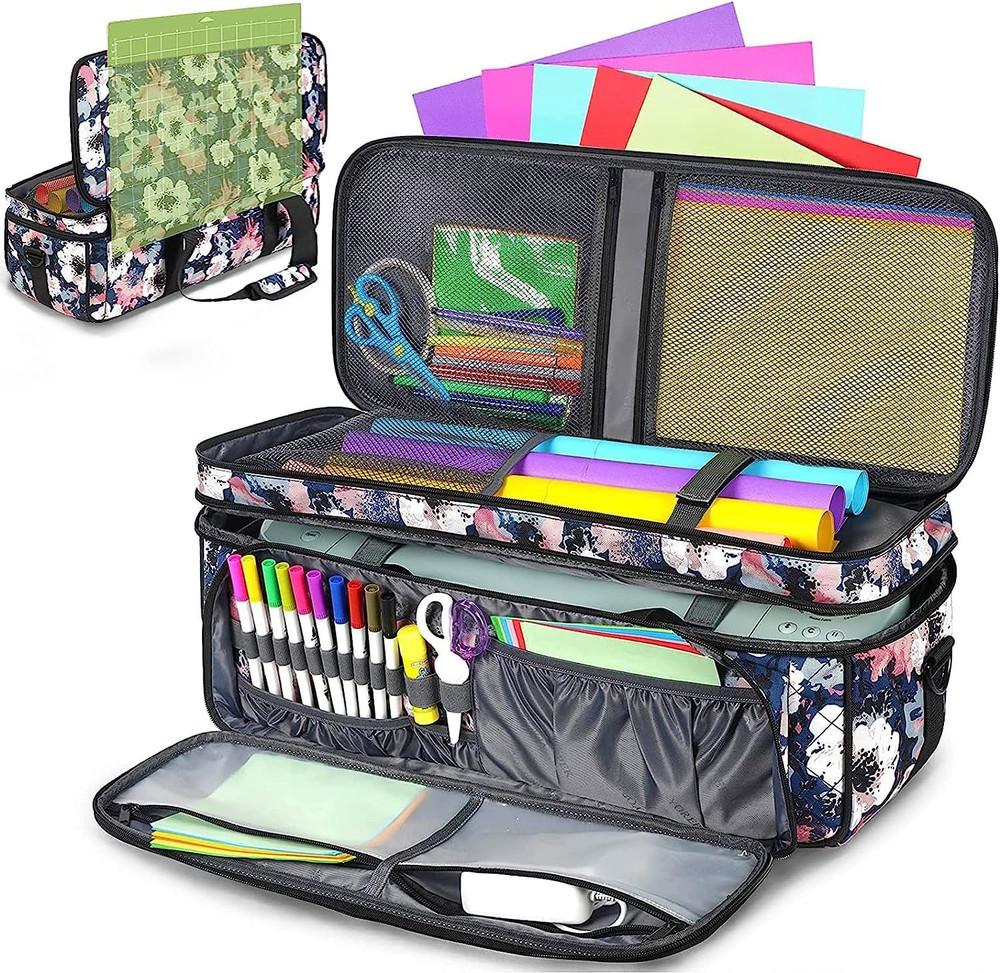 Carrying Case for Cricut Maker 4, Maker 3, Explore 4, Explore 3, Air 2, Die Cut