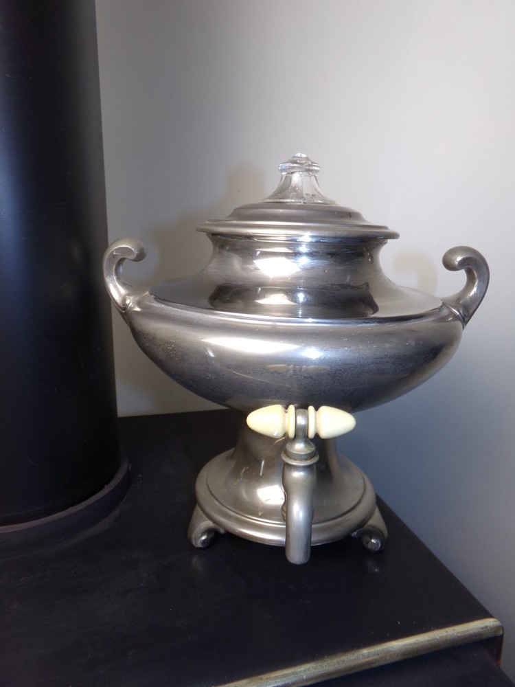 Antique Coffee Percolator With Cord; Universal Landers Frary Clark