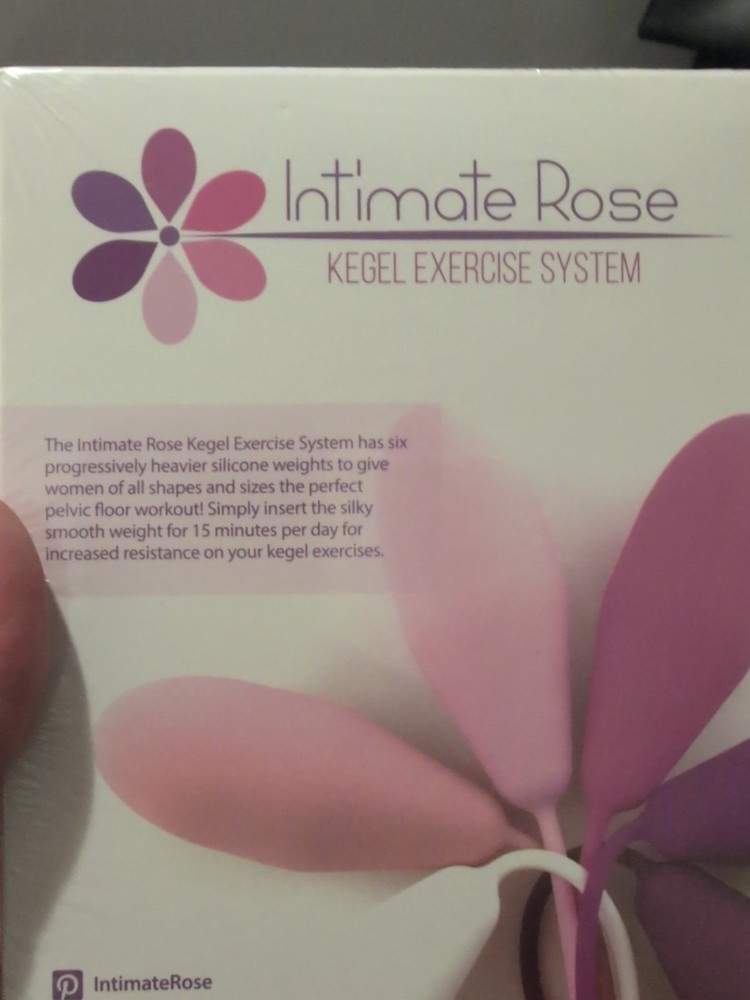 NEW Intimate Rose KEGEL SYSTEM Exercise Weights SEALED
