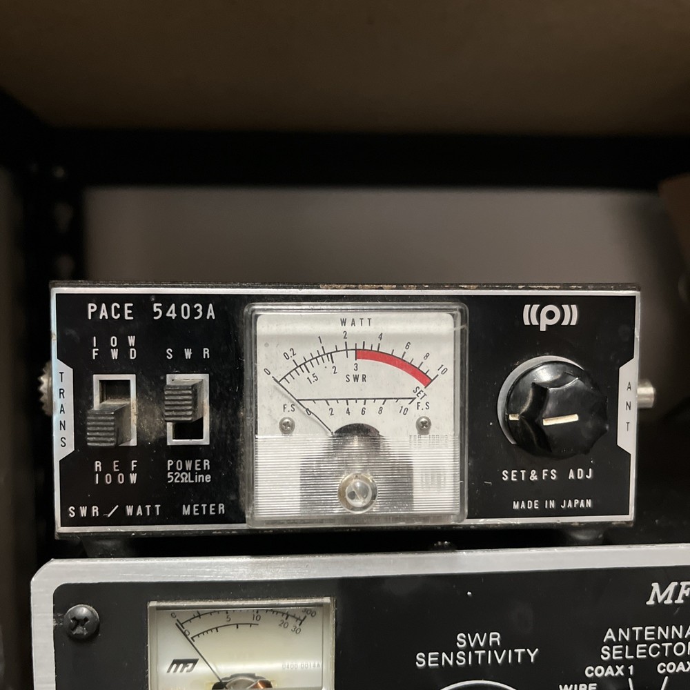 Vintage PACE Bridge Power Watt Meter Field Strength Indicator Pathcom P5403A-