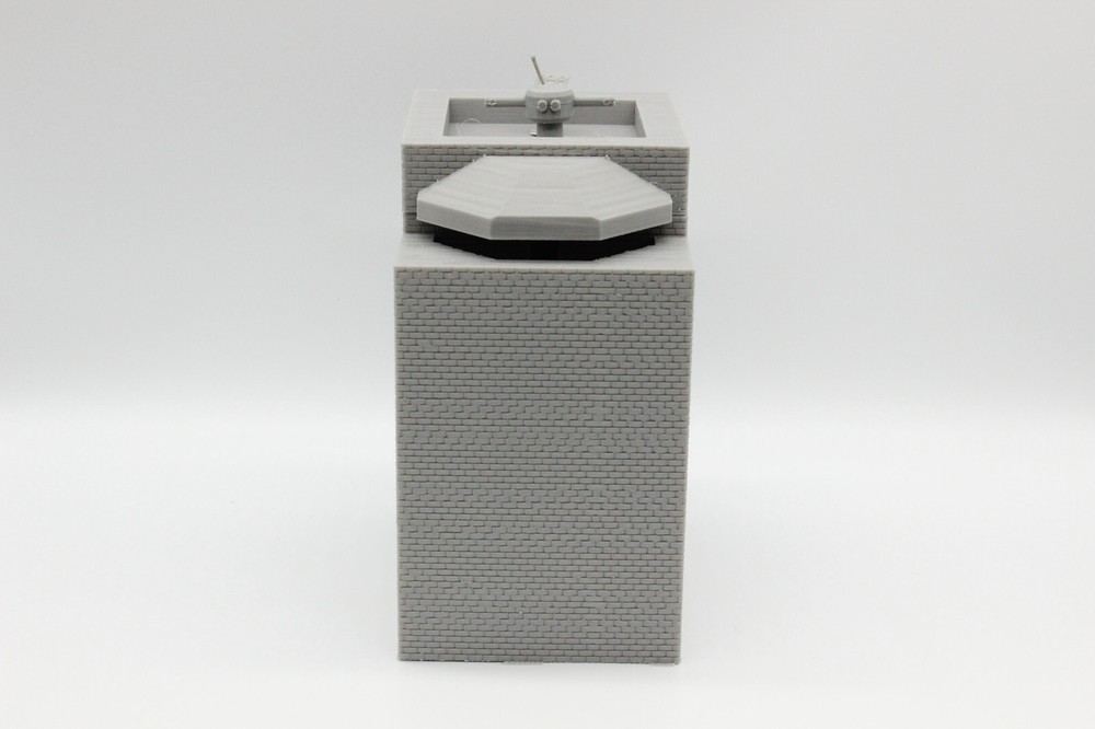 WWII German Bunker Rivabella Fire Control Position 3D Printed
