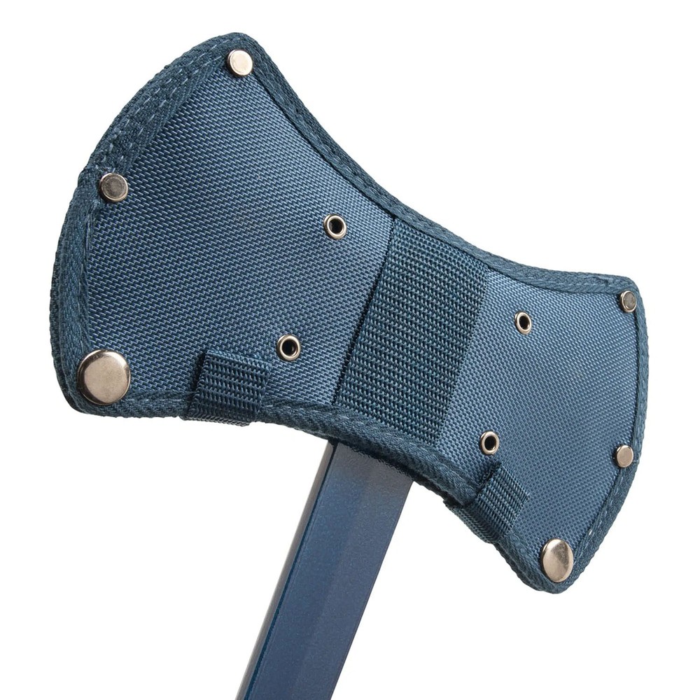 Estwing 17" Black Eagle Double Bit Axe with Nylon Sheath - Blue - E6-DBA