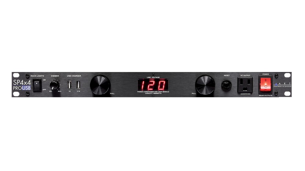 ART SP4X4PROUSB LED Metered Rackmount Power Distribution System