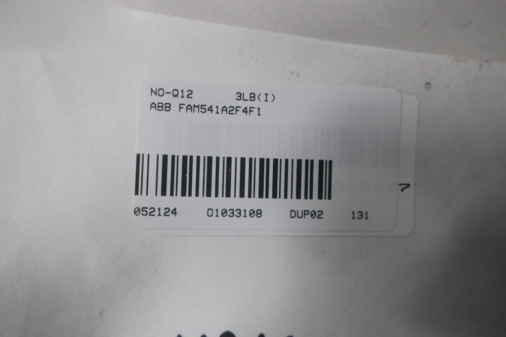 Abb FAM541A2F4F1 Variable Area Flow Meter 0-35gpm