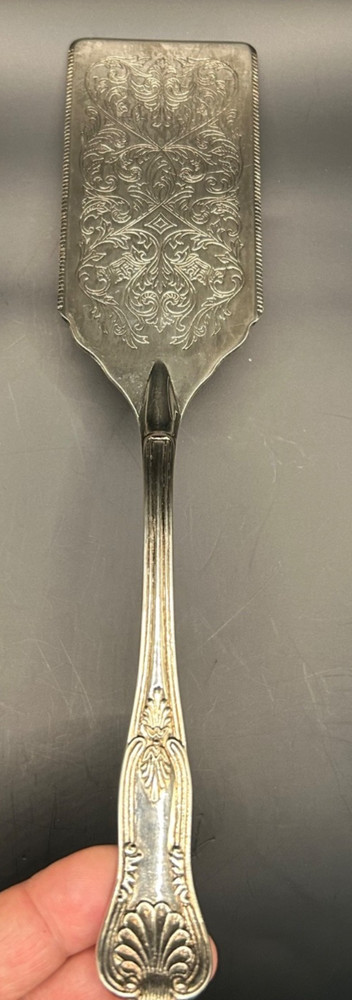 Vintage Sheffield Silver Co. King's Pattern Silverplate Lasagna Cake Server