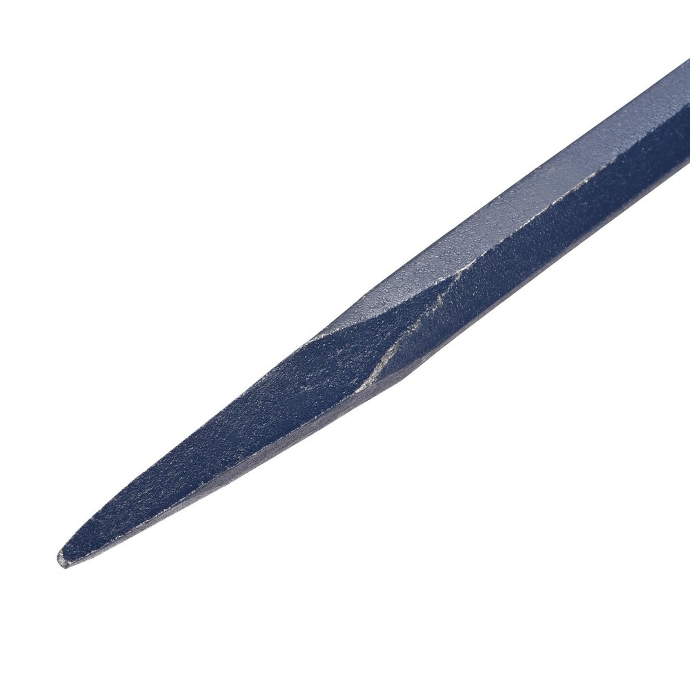 Hexagonal Connecting Bar 32" Steel Crowbar for Prying and Aligning Chisel End