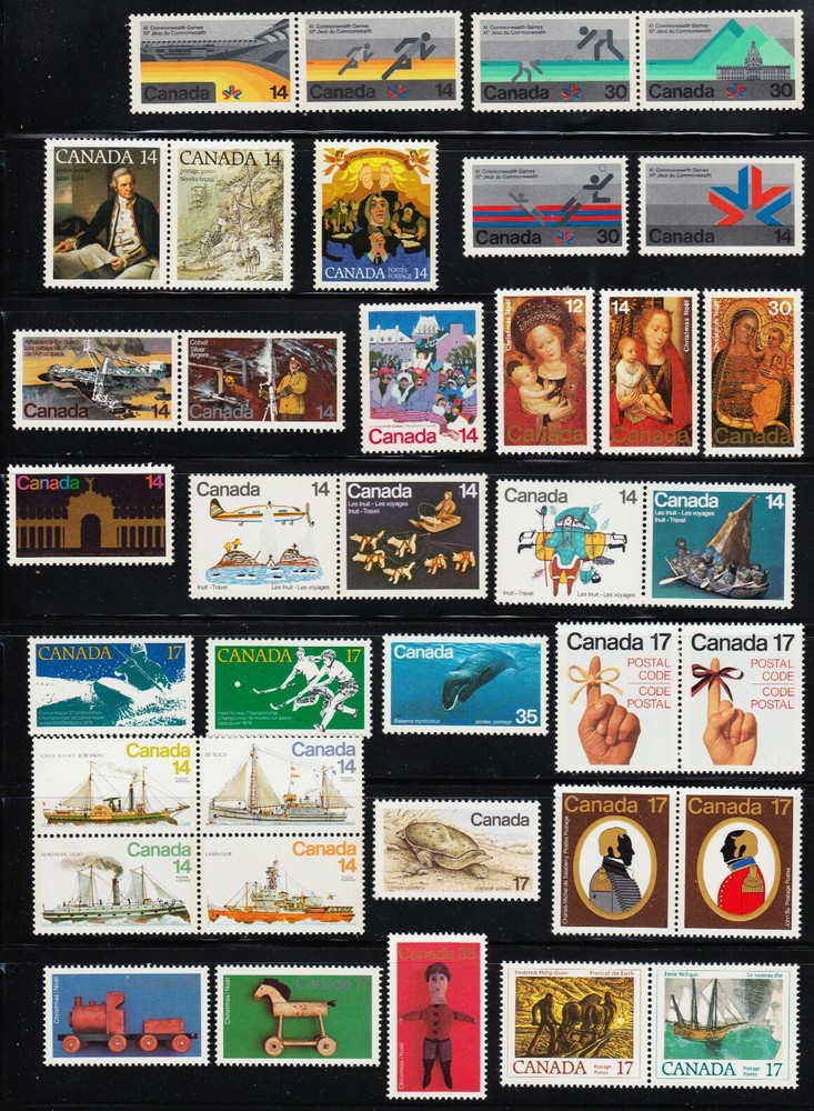 Canada = 1968-1981 Years Collection = MNH