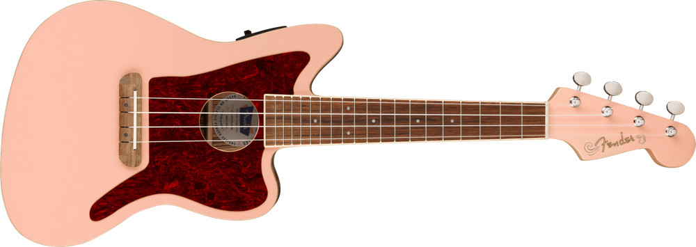 Fender Fullerton Jazzmaster Ukulele Shell Pink