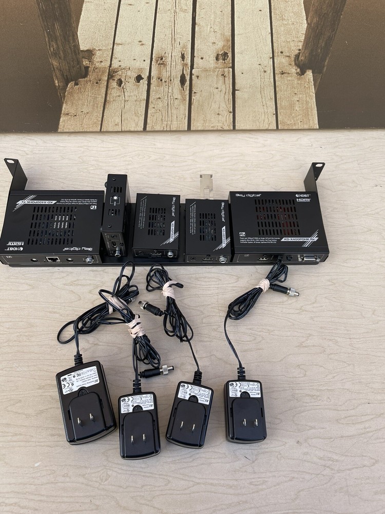 Key Digital KD-BKTCHPN Rack Mount Bracket with Extra Equipment