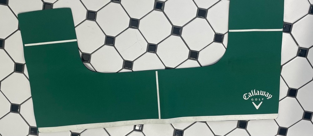 Callaway Golf Automatic Ball Dispenser Replacement Decal / Hitting Mat Wrap - Gr