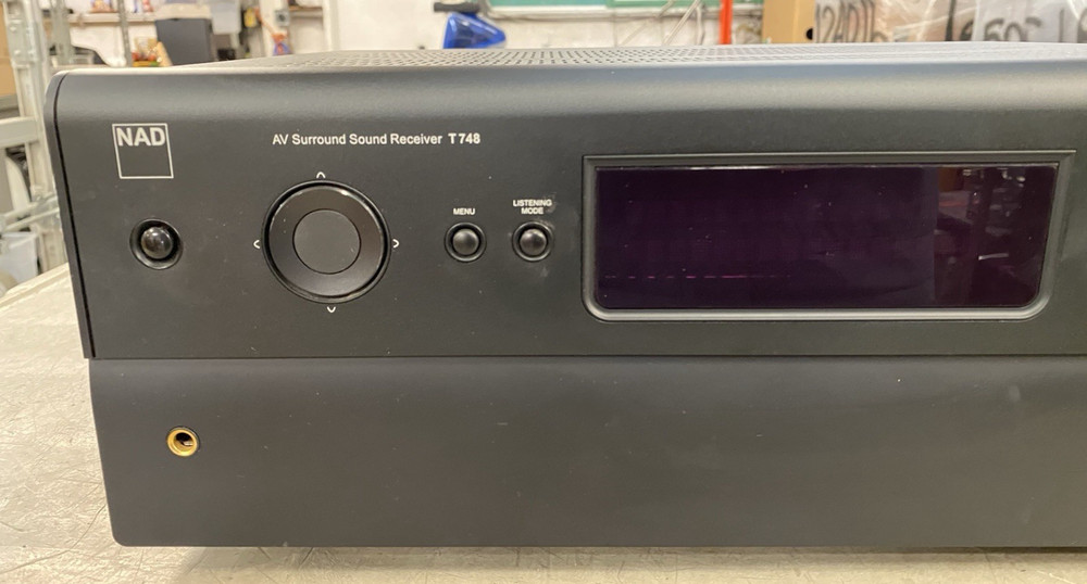 NAD T 748 AV 7.1 Channel Surround Sound Receiver - TESTED WORKING