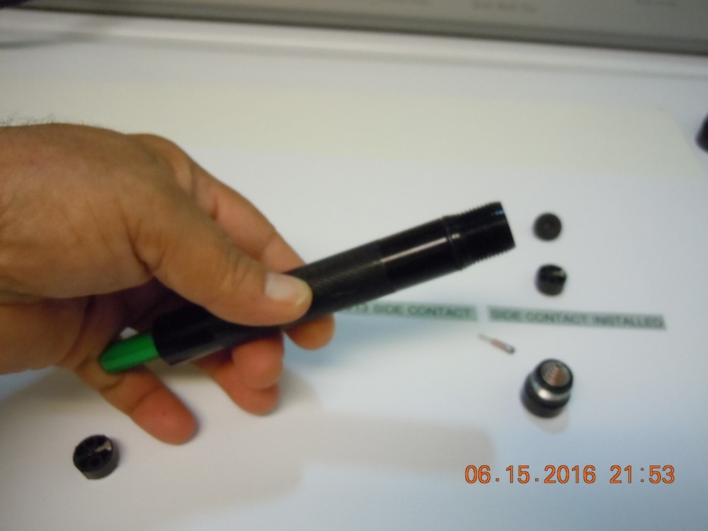 Authentic "AA" Mini Maglite Switch Assembly #108-000-211. w/ Installation Tool