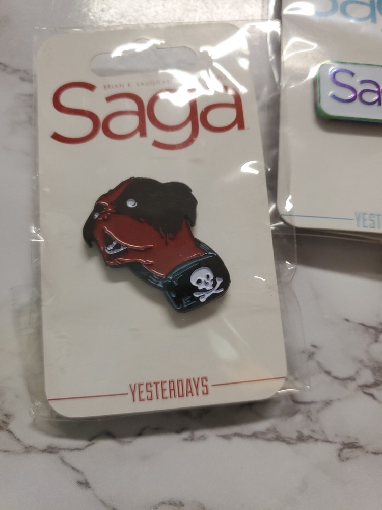 SKYBOUND Yesterdays SAGA Enamel PIN Lot