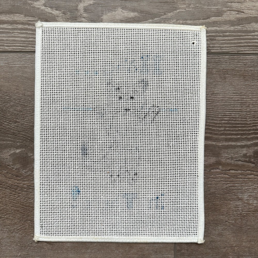 Hang in There Cat Needlepoint Canvas, Single Sheet