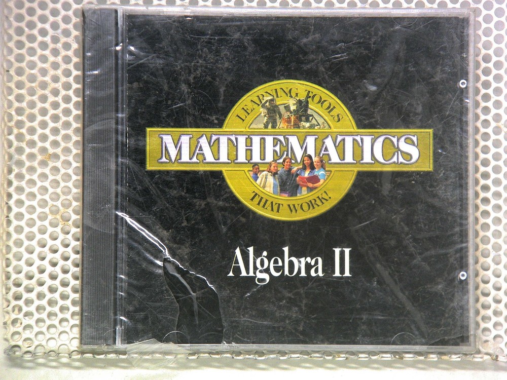 Pro1 Sofsource MATHEMATICS ALGEBRA II CD-ROM NEW Sealed LEARNING TOOLS THAT WORK
