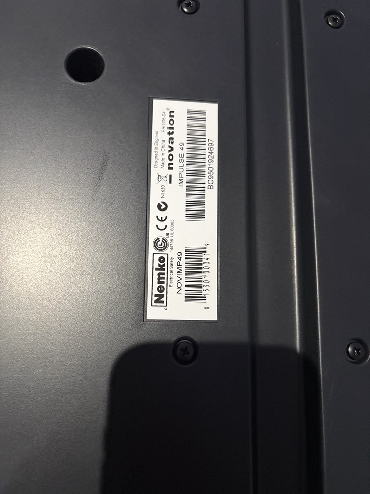 Novation Impulse 49 USB MIDI Keyboard Controller w/ Pads, Faders & Knobs