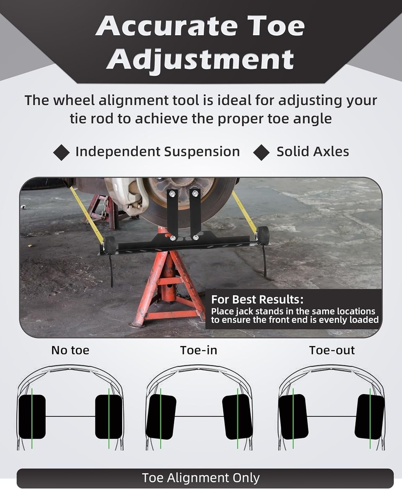 Heavy Duty Wheel Alignment Kit for Cars