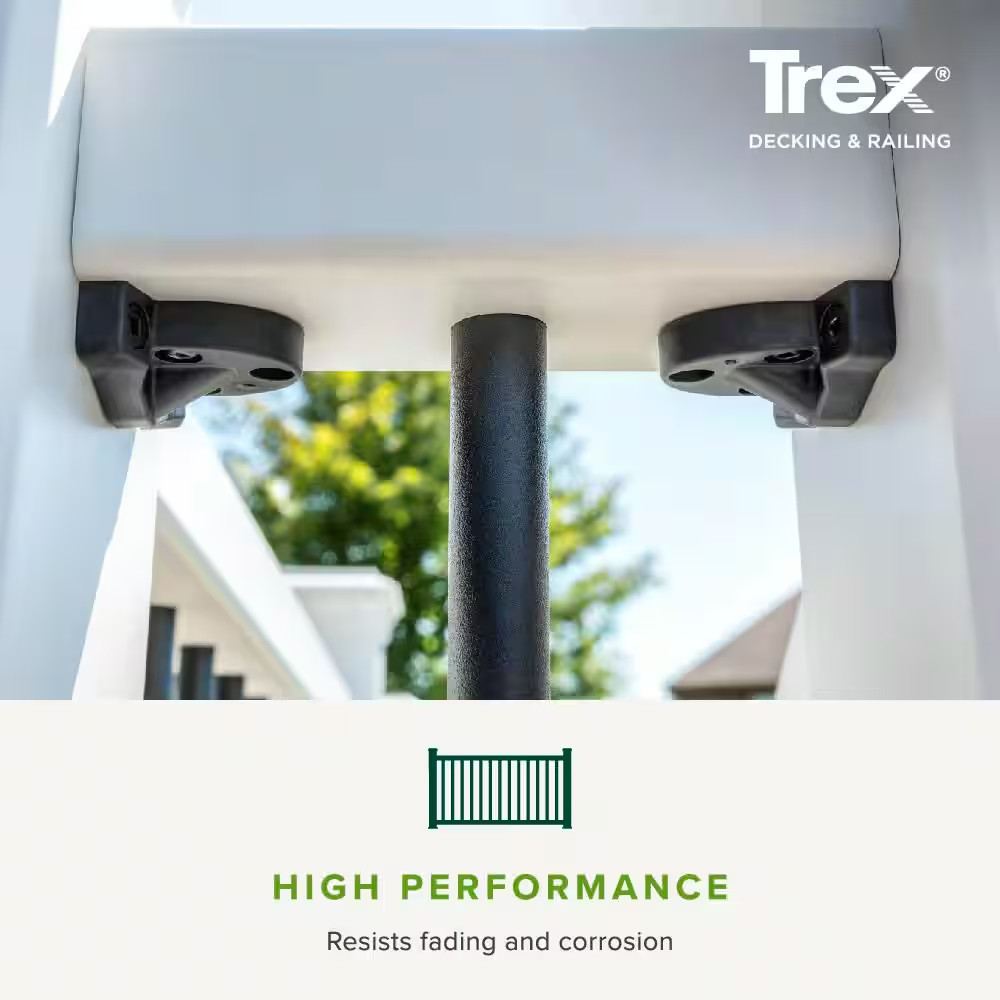 Trex Enhance Horizontal Railing Cut Kit Mounting Hardware Brackets Screws Rail