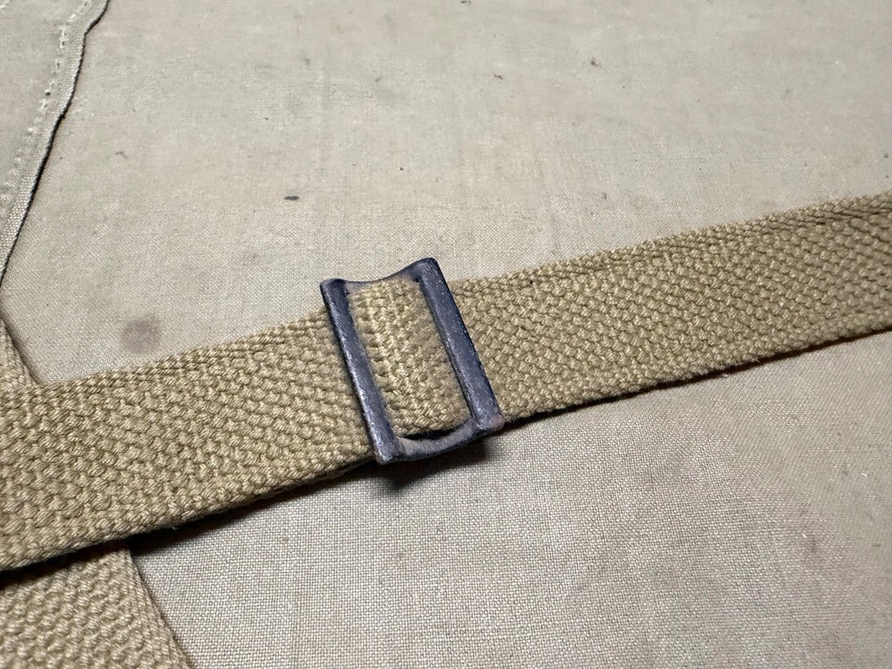 ORIGINAL WWII US ARMY LARGE EQUIPMENT CARRY STRAP-OD#3