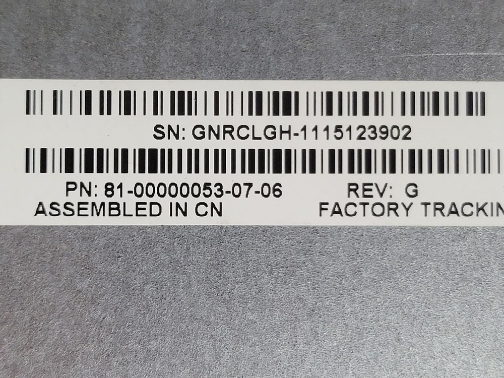 HP STORAGEWORKS MSA STORAGE P2000 SAS CONTROLLER P/N: 582934-001 MODEL: AW592A