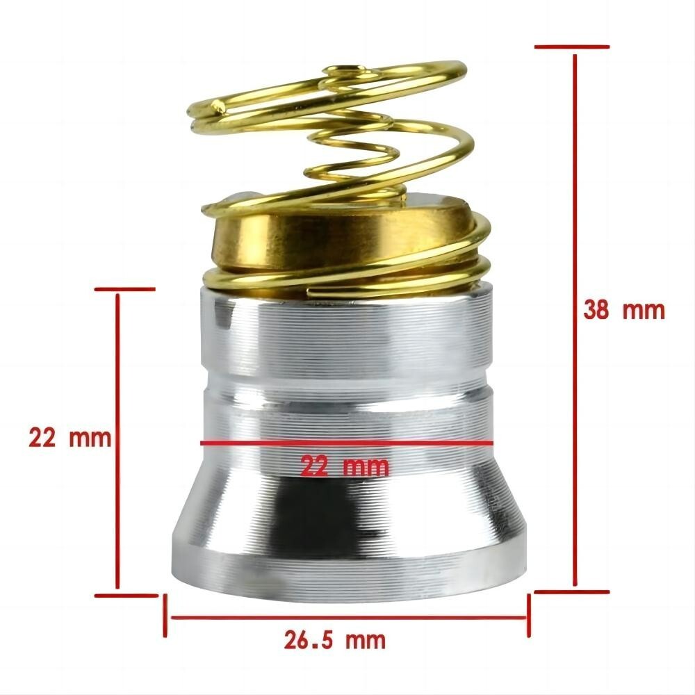 P60 Drop-in 800 Lumens 5-mode Lamp LED Replacement Bulb Assembly G2 6P E5 501B