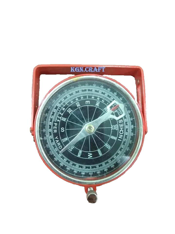 Brass Tangent Compass Basic Surveying Instrument for traversing and topography