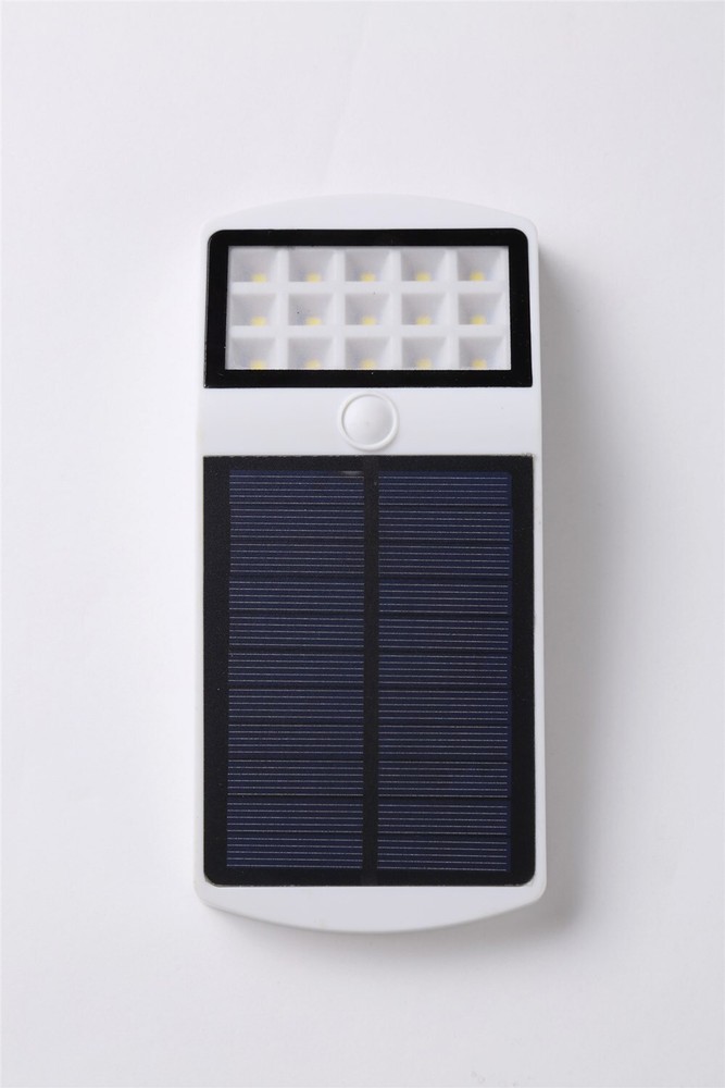 Solar Wall Lantern with LED Lighting and Motion Detection HF-