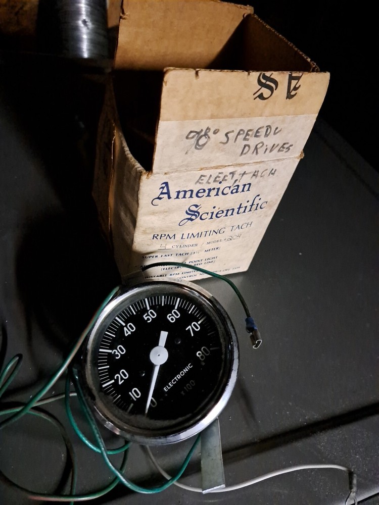 American Scientific Tachometer RPM LIMITING