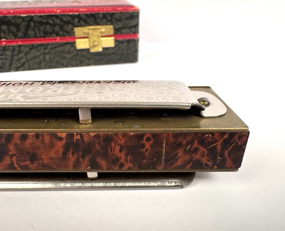 Pre-WWII Hohner Super Chromonica Chromatic Harmonica! READ