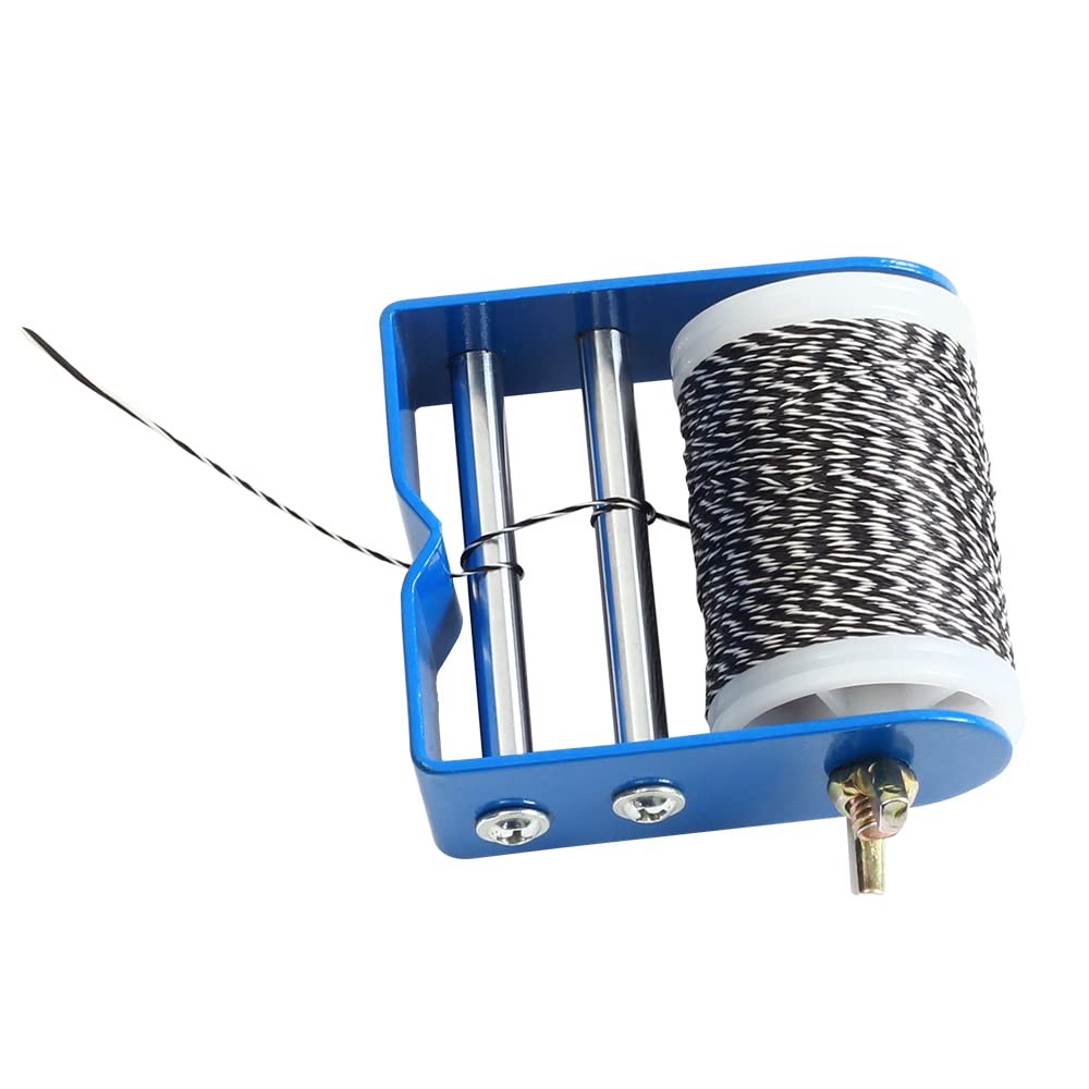 SOPOGER Archery Bowstring Serving Thread Jig 131 yard/120m Black-White