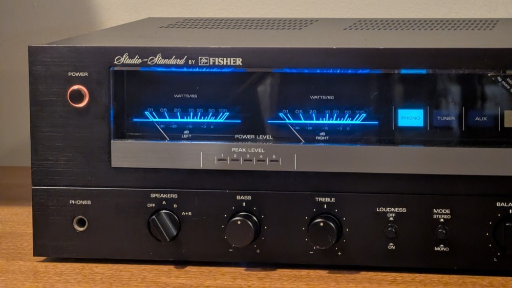 Fisher CA-800 Integrated Amp – Fully Recapped, Serviced, Excellent Working Cond.