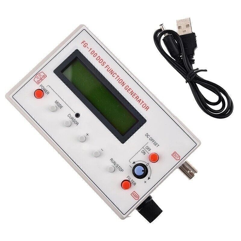 DDS Function Signal Generator Sine Triangle Square Wave Frequency 1Hz To 500KHz