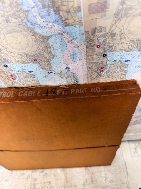 Johnson Evinrude OMC #377378 377378A Control Cable Assembly 18FT.