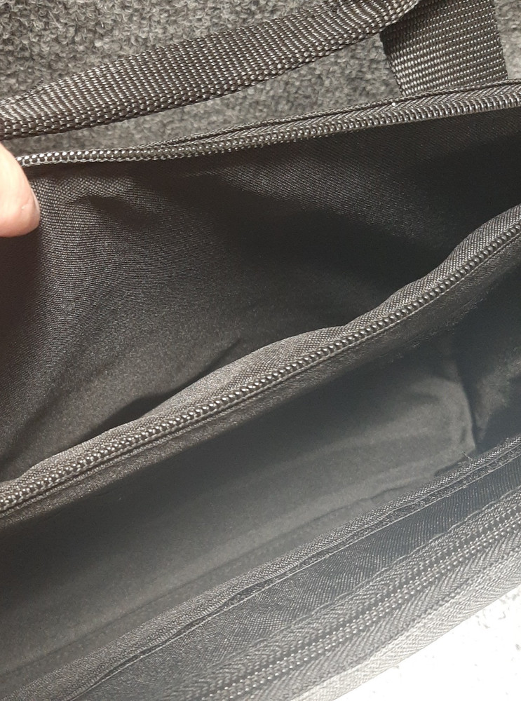 Pistol Range Bag USCCA 600D Black 5 Pocket Inner Case Shoulder Strap Inside NWT