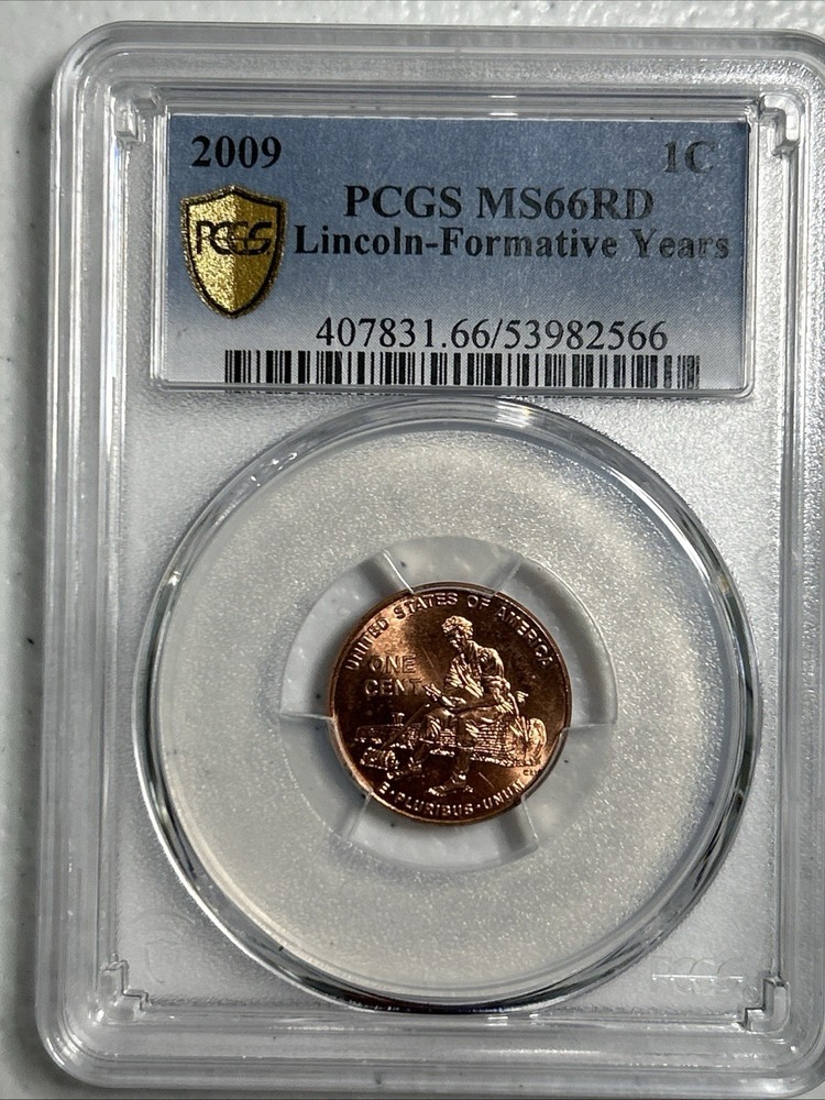 2009 PCGS MS66RD  Lincoln-Formative Years
