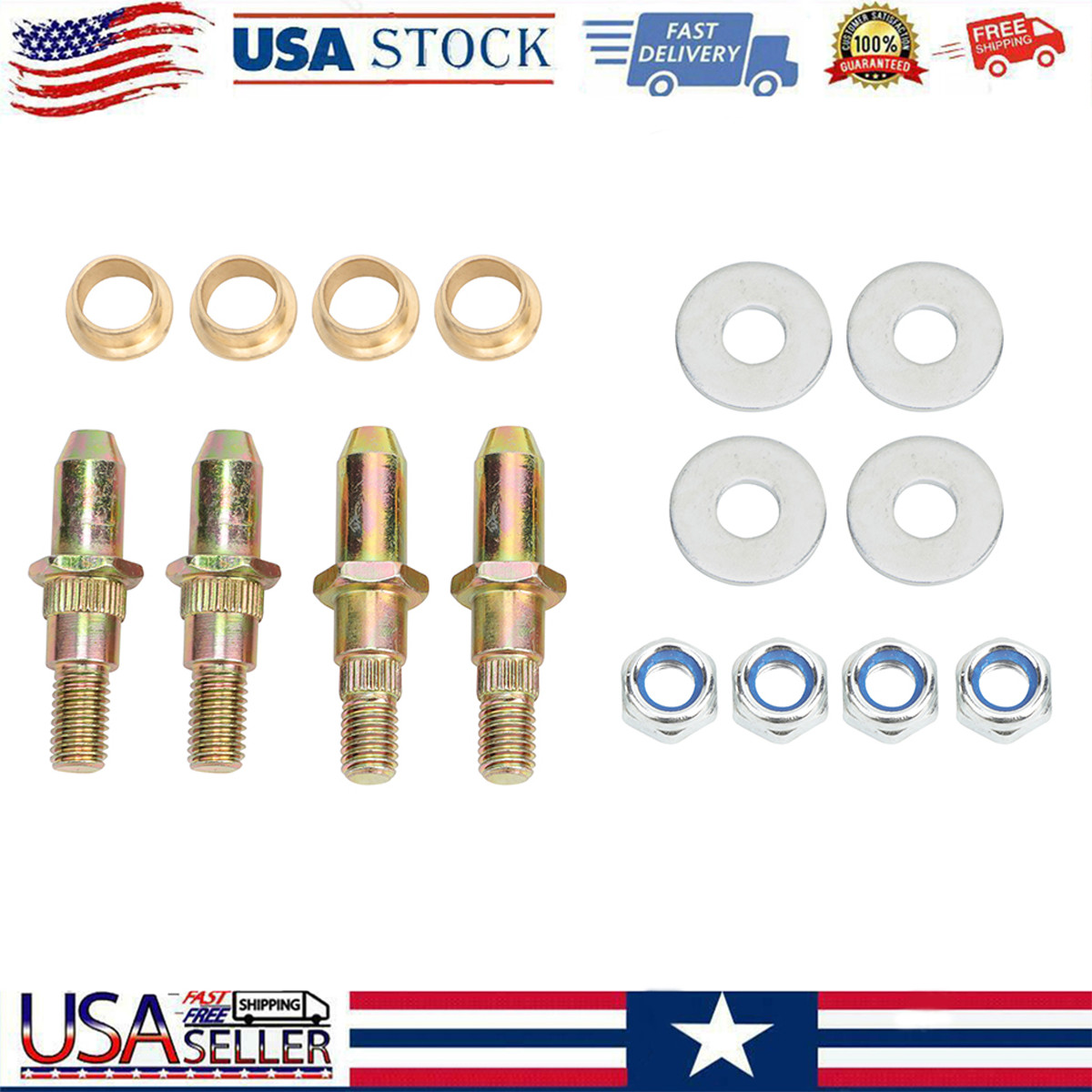 New Car Door Hinge Pins Pin Bushing Kit Fit Chevy Silverado GMC Sierra Truck SUV