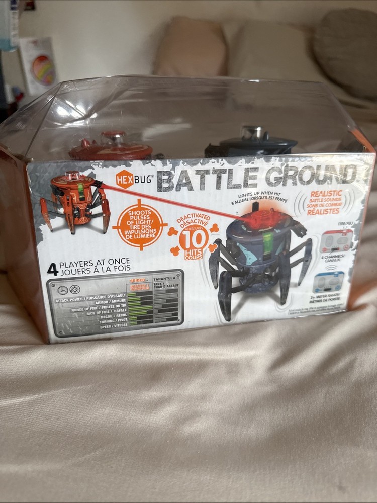Hexbug BattleBots Arena and Battle Bots Stem Robot Spiders
